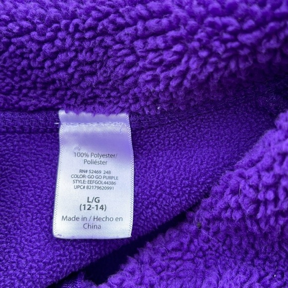 Zip Up Sweater Size L 12-14 - Picture 7 of 7